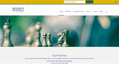 Desktop Screenshot of integrityia.com
