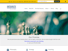 Tablet Screenshot of integrityia.com